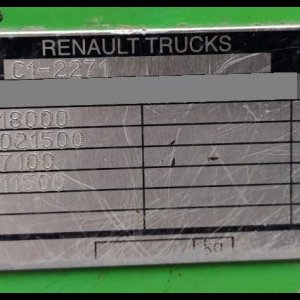 foto abrollkipper Renault Midlum Heavy 280.18 + Hiab